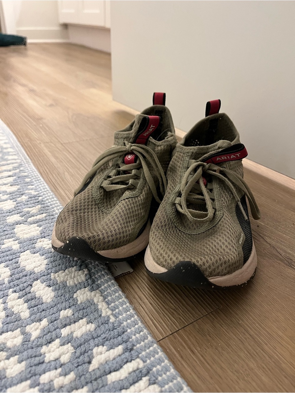 Ariat Olive Green Athletic Sneakers